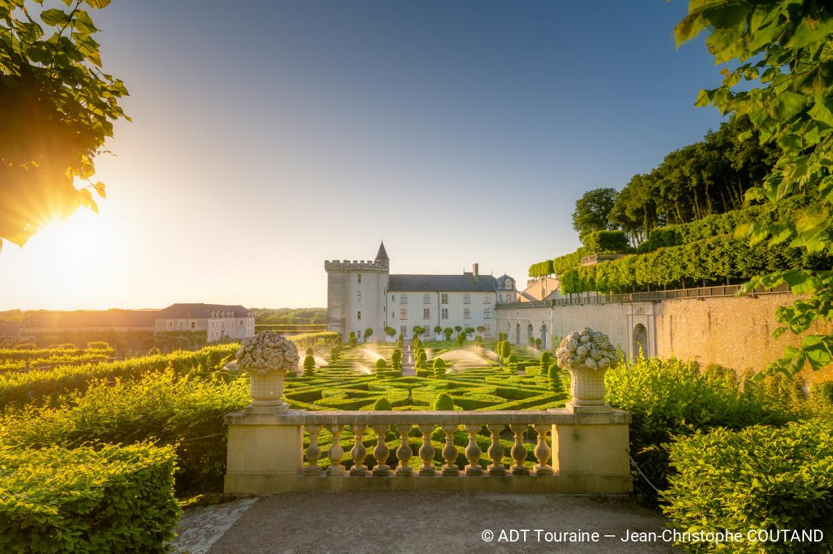 pass château Azay-le-Rideau et château Villandry