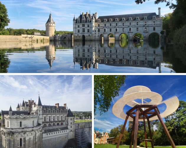 pass château du Clos Lucé + château d'Amboise + château de Chenonceau